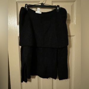 H&M black off the shoulder sweater